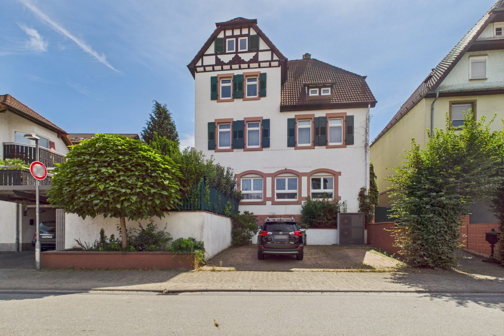 Außenansicht gerade