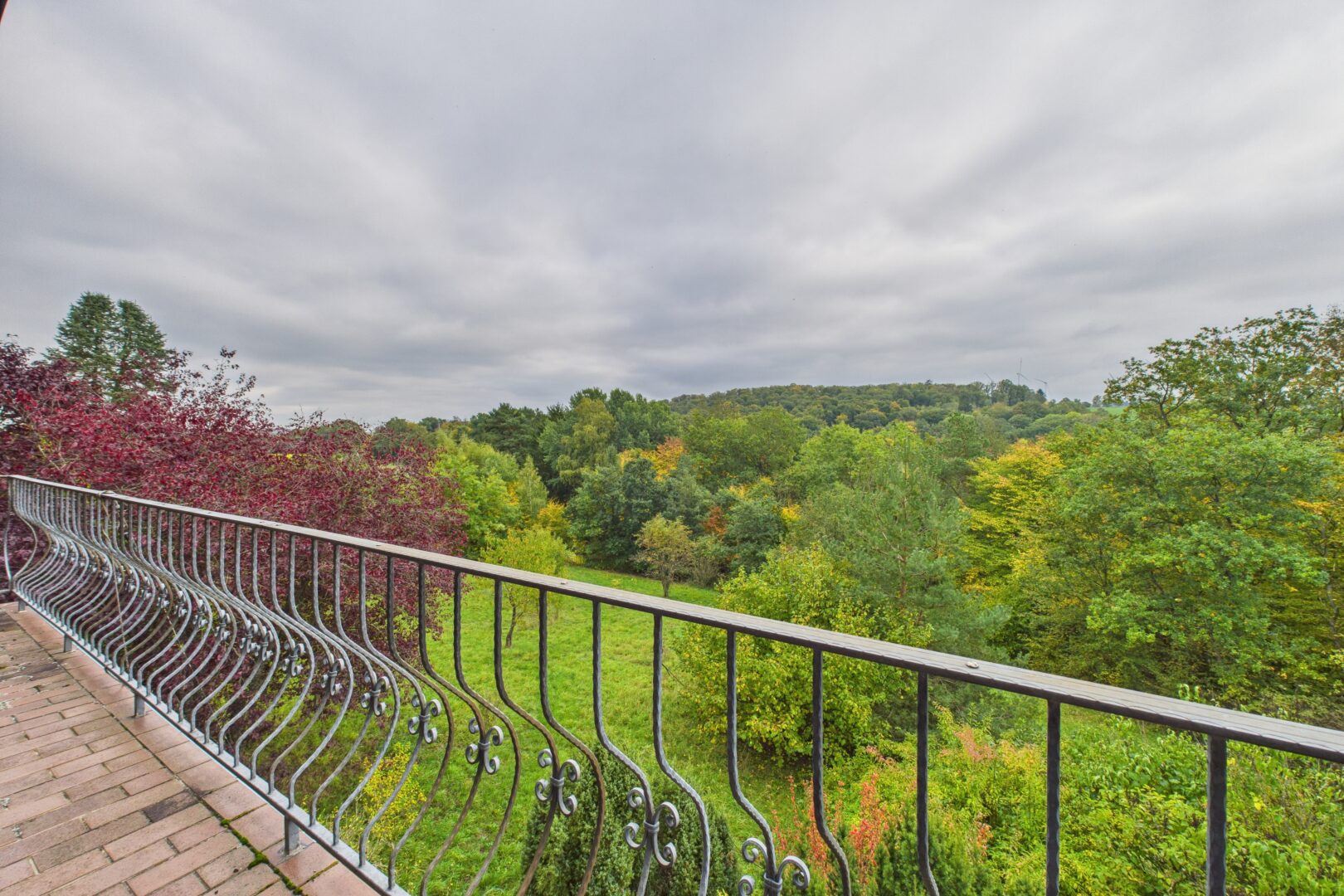 Blick auf den Garten