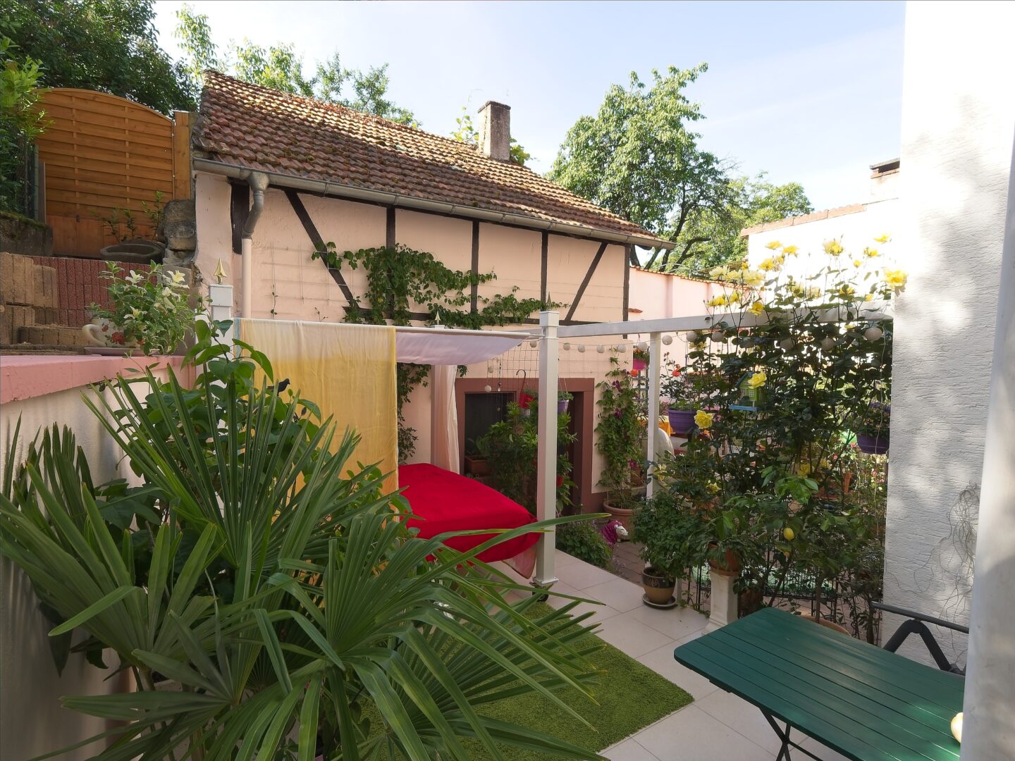 Blick in den Innenhof