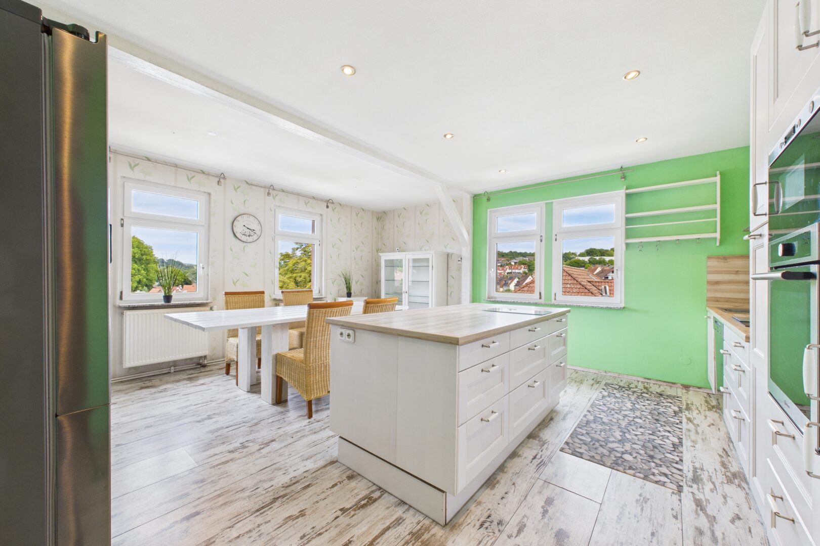 Blick in die Wohnküche 2. OG