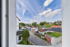 Ausblick Schlafzimmer DG