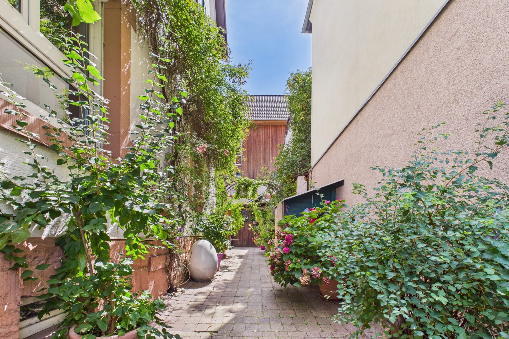 Eingang zum Außenbereich