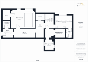 Grundriss Untergeschoss