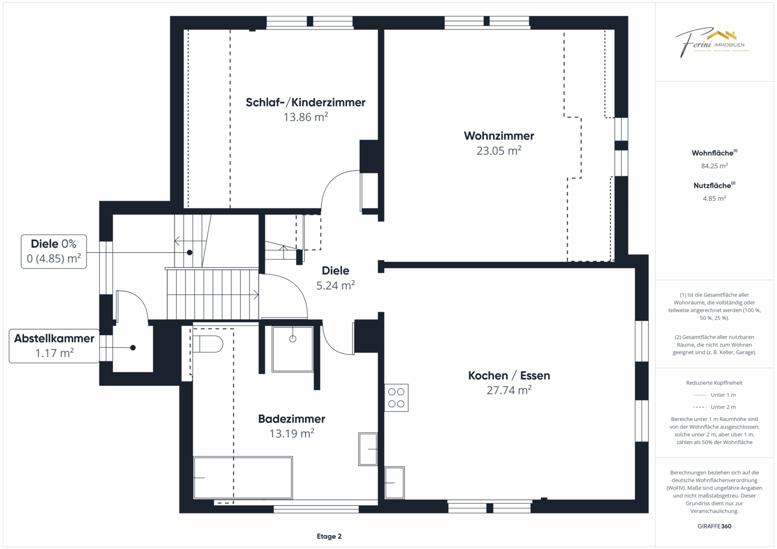 Grundriss 2. Obergeschoss