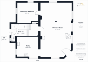 Grundriss Erdgeschoss