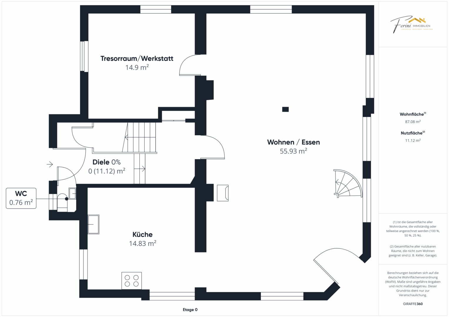 Grundriss Erdgeschoss