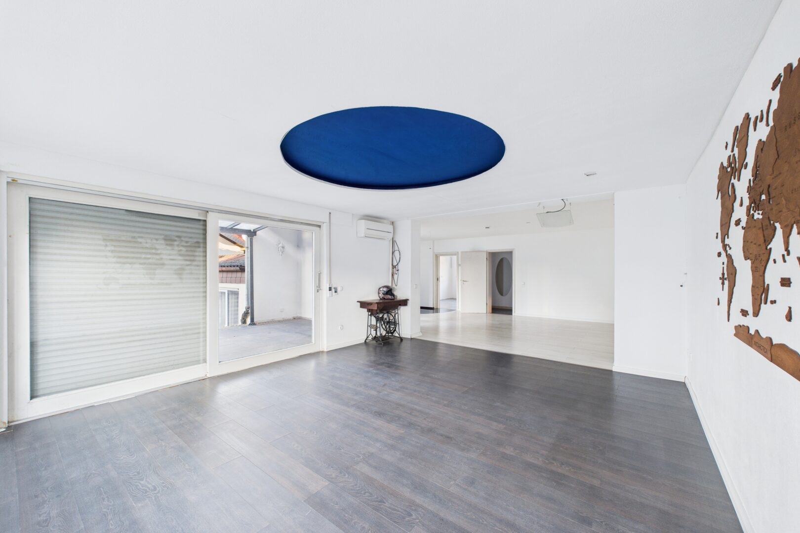 Wohnzimmer mit Sternenhimmel