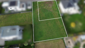 Mögliche Grundstücksteilung