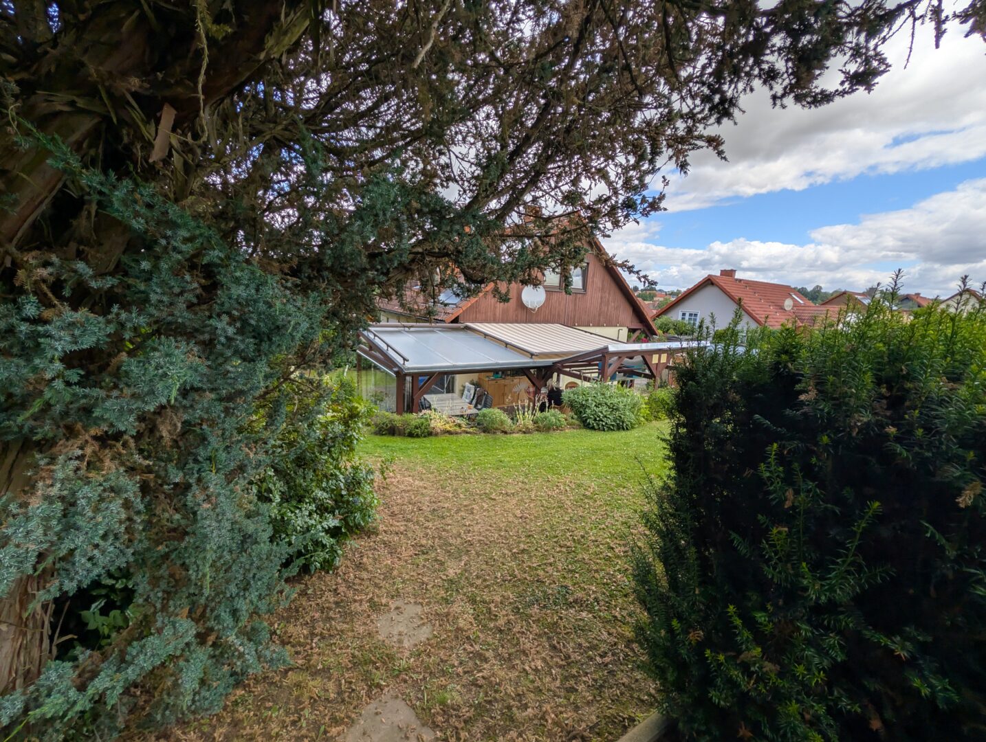 Südseite Verandablick